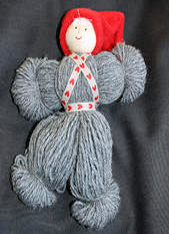 Gusten - tomte grå