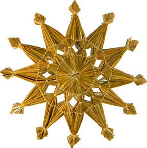 Halm - Adventsstjärna ”Clara”