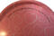"Pension" bricka rund 38 cm rosa/vit - bild 2